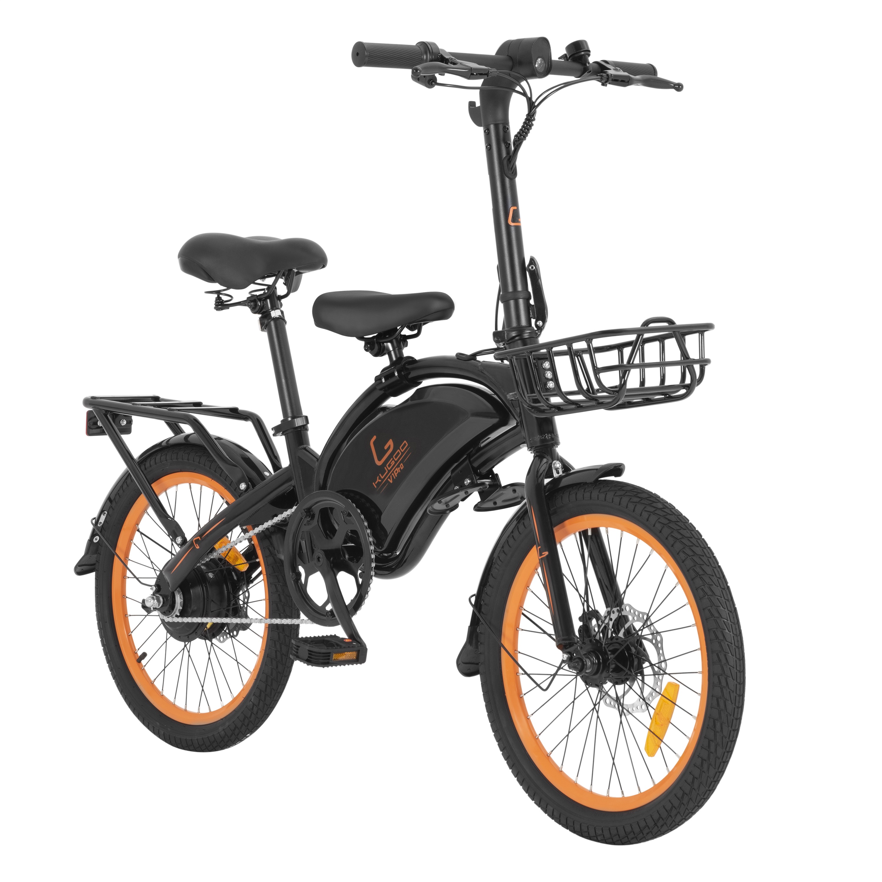 картинка Электровелосипед Kugoo V1 Pro (черный) 2025 | велосалон Драйв г. Липецк