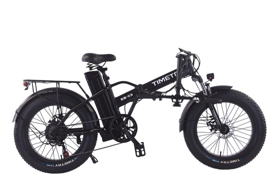 картинка Электровелосипед Timetry D908 20" (черный) | велосалон Драйв г. Липецк