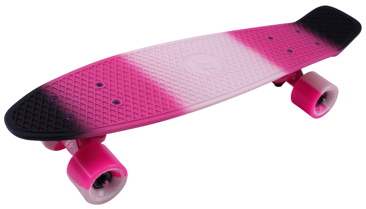 картинка Скейтборд Tech Team Multicolor 22" (розовый/ черный) | велосалон Драйв г. Липецк