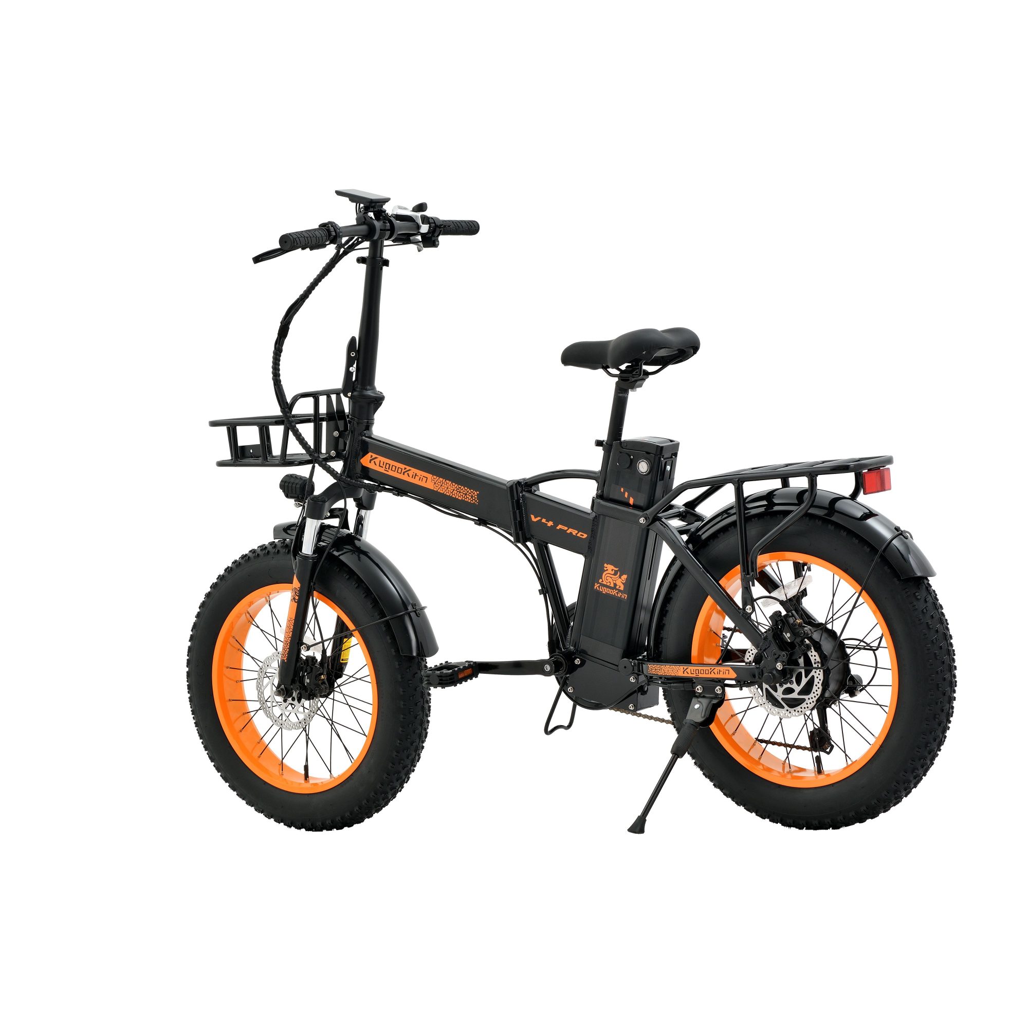 картинка Электровелосипед Kugoo V4 Pro (черный) 2025 | велосалон Драйв г. Липецк